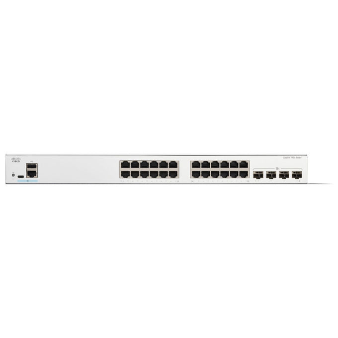 Cisco, Switch Gestito Catalyst C1300-24T-4X, 24 Porte, Gigabit Ethernet, 4x SFP+