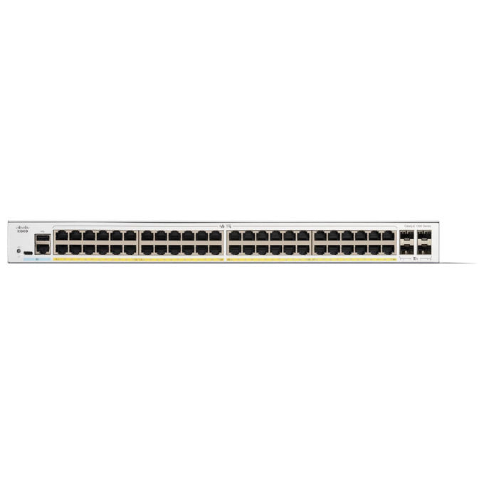Cisco, Switch Gestito Catalyst 1300-48FP-4X, 48 Porte GE, Full PoE, 4x10GE SFP+