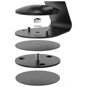 Compulocks, Base Girevole, Per Core Stand, Adattatore Nero