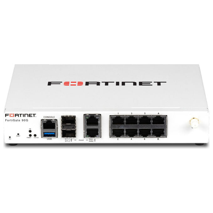 Fortinet, Firewall, 27,9 Gbit-s, 8 x GE RJ45, FG-90G