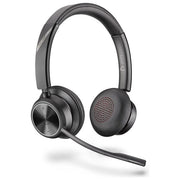 Hp Poly Savi 7320, Cuffie Stereo da Ufficio DECT, Binaurale, Nero
