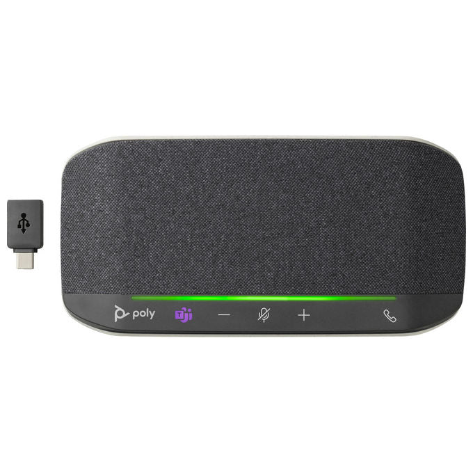 HP Poly, Vivavoce Sync 10, Certificato Microsoft Teams, USB, Argento