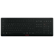 Cherry, Tastiera Wireless, QWERTY UK Inglese, Nera, Stream Protect