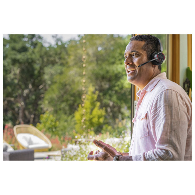 Hp Poly Voyager 4310 UC, Cuffie Bluetooth Mono con USB-C e Base di Ricarica, Nero