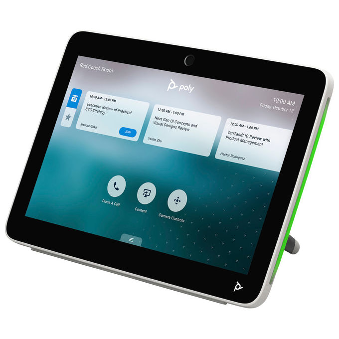 HP Poly, Pannello di Controllo Touch, 10.1'', Controller Sale Riunioni, Bianco
