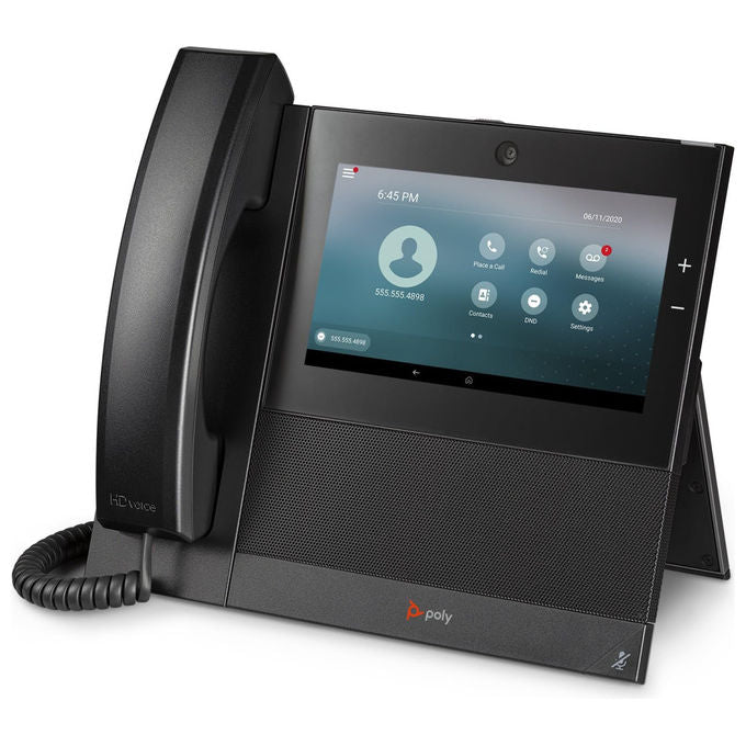 Hp Poly, Telefono Multimediale Aziendale, CCX 700, Open SIP, PoE, Display 7 Pollici