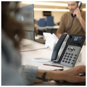 Hp Poly, Telefono IP Edge E300, PoE, Nero, Microtelefono cablato