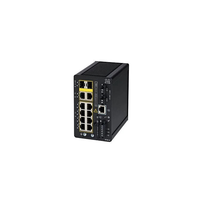 Cisco, Switch Gestito, Gigabit Ethernet, 8 Porte RJ-45, L2, Catalyst IE3105, Nero
