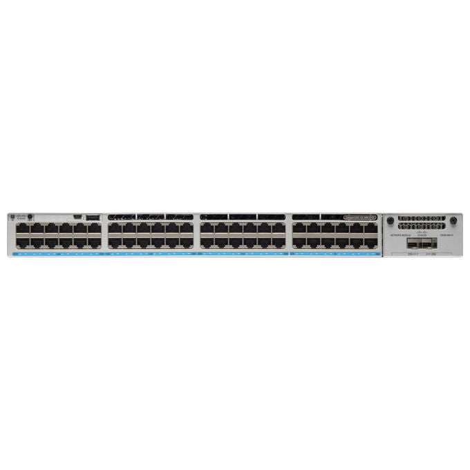 Cisco, Switch Gestito L3, Catalyst 9300X-48HXN-A, Supporto PoE, Montaggio Rack 1U