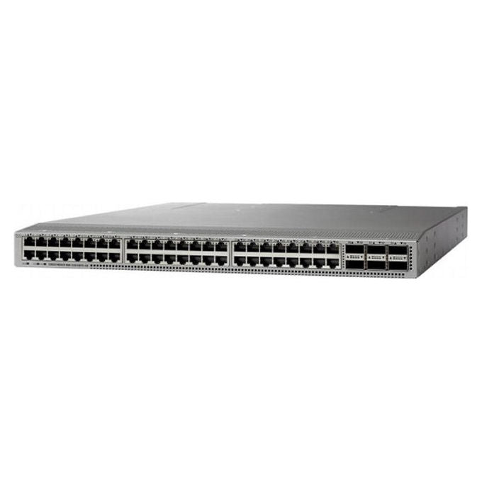 Cisco, Commutatore Gestito, 48 porte 10GBase-T, 6 porte QSFP28, 93108TC-FX3