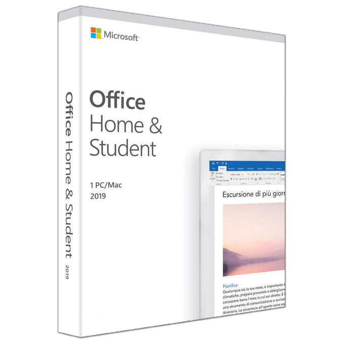 Microsoft, Office Home and Student 2019, 1 Licenza, Italiano