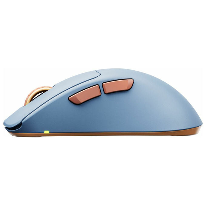 Cherry Xtrfy, Mouse M64 Wireless, Ergonomico, Gaming Esport, Nero, Blu, Bianco