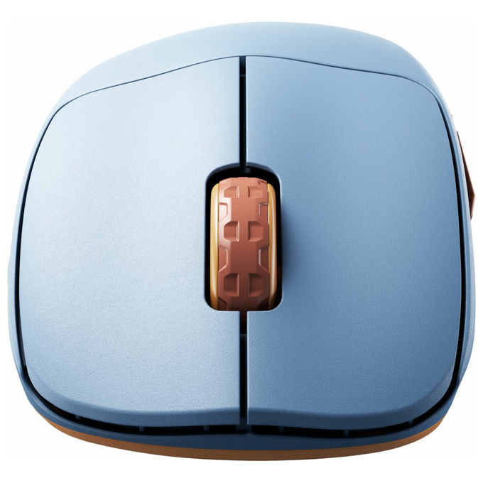 Cherry Xtrfy, Mouse M64 Wireless, Ergonomico, Gaming Esport, Nero, Blu, Bianco