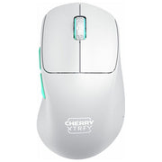 Cherry Xtrfy, M64 Wireless, Mouse Gaming Ergonomico, 26000 DPI, Blu Turchese Bianco