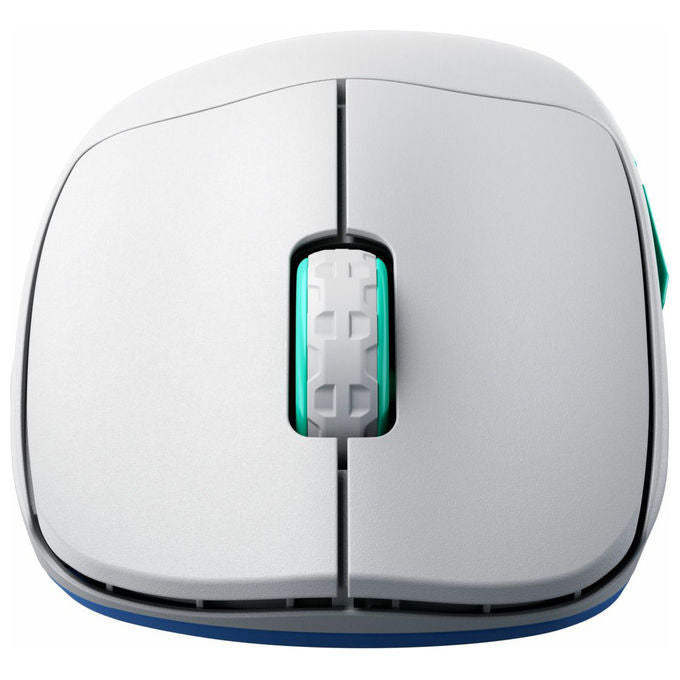 Cherry Xtrfy, M64 Wireless, Mouse Gaming Ergonomico, 26000 DPI, Blu Turchese Bianco