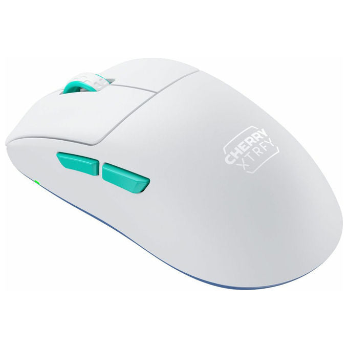 Cherry Xtrfy M68, Mouse Wireless, Gaming, 26000 DPI, Ergonomico, Bianco
