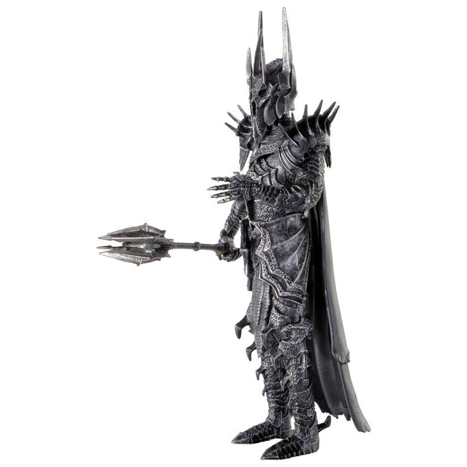 The Noble Collection, Sauron Bendyfigs, Figure con Supporto, Il Signore degli Anelli, 17 cm