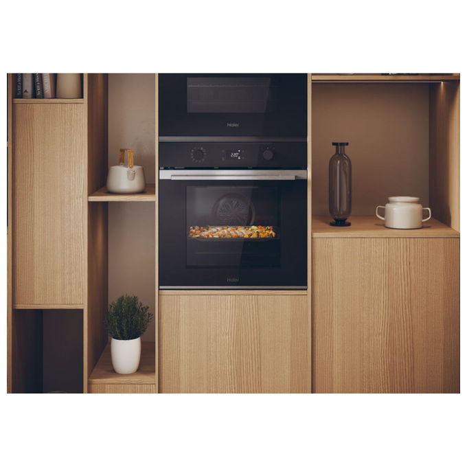 Haier, Forno da Incasso Elettrico, 78 Litri, Multifunzione, Inox, H6 ID23B3HTX