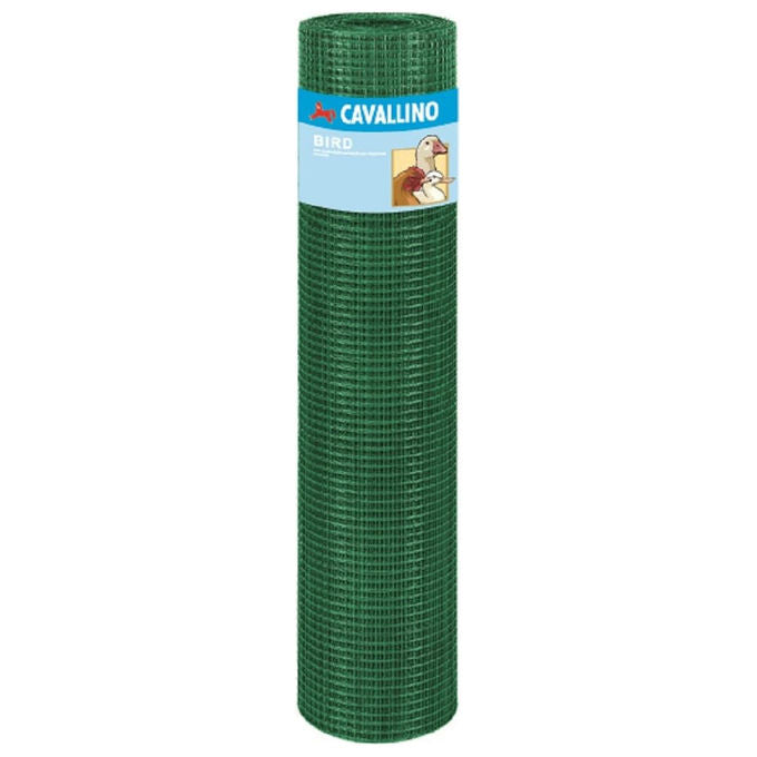 Vigor, Rete Elettrosaldata Zincata, Rotolo 25 m, Altezza 80 cm, Fori 12,7x12,7 mm
