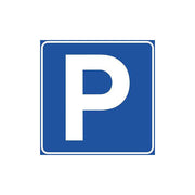 Cartello Stradale di Parcheggio Fig. 76, 60x60 cm