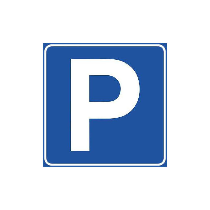 Cartello Stradale di Parcheggio Fig. 76, 60x60 cm