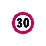 Gobriko, Segnale Stradale Divieto Limite Velocita' 50 Km-h