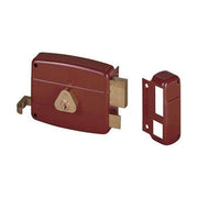 Cisa, Serratura da Applicare per Porte in Legno, Entrata Destra, 50 mm
