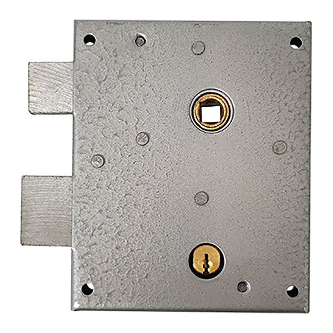 Fangazio, Serratura da Applicare, Catenaccio e Scrocco, Cilindro Corto SX, Entrata 55mm