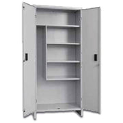 Prometal, Armadio Portascope Pratiko, 2 Ante, Grigio, in Metallo, 60 x 40 x H 179 cm