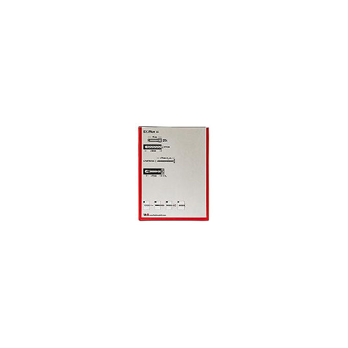 Fischer 567614 SX Plus Tassello Universale in Nylon Espansione 4 Settori 14x70 mm 20 pz colore Grigio
