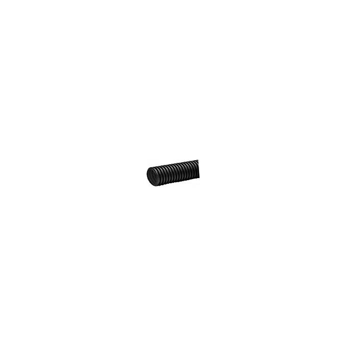 Machieraldo, Tubo Corrugato Nero, 31,2x40,0 mm, Pieghevole, Autoestinguente, PVC