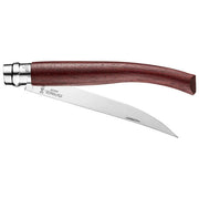 Opinel No.12 Effilé, Coltello Tascabile, Padouk, Lama Acciaio Inossidabile, Virobloc