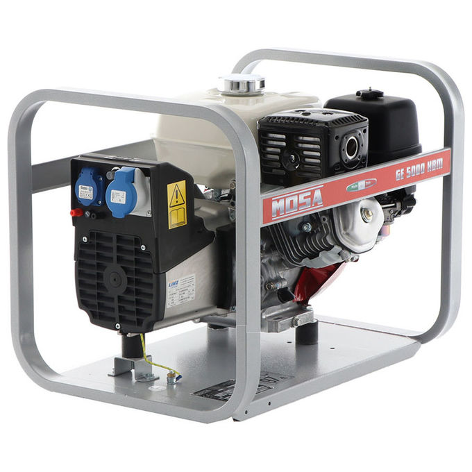 Mosa, Generatore di Corrente a Benzina GE 5000 HBM, 4.5 kW, Motore Honda GX270
