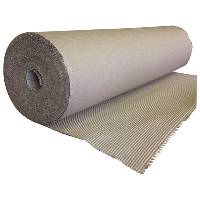 Vigor, Cartone Protettivo, 400x400x1000mm, 50x1h m, Ondulato pesante