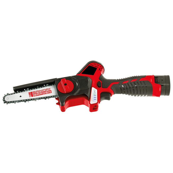 Sandrigarden, Motosega a Batteria, Lubrificazione Automatica, Brushless, 2 Batterie 16.8V 2Ah
