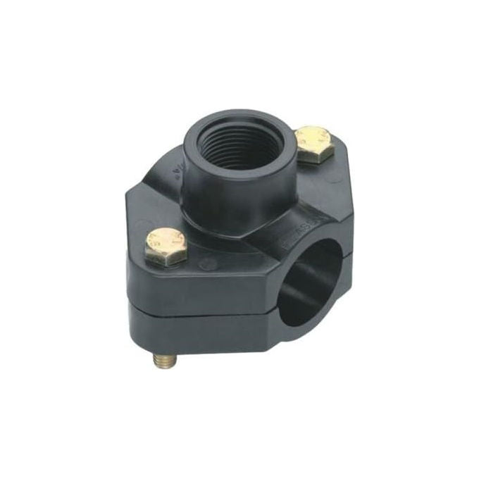 Plasson, Collare di Presa, Diametro 32 mm, Filettatura 1-2, In Plastica
