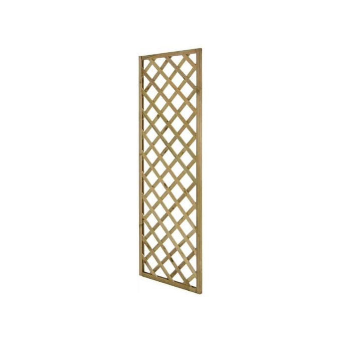 Blinky, Pannello Grigliato Rettangolare in Legno di Pino, 180x60 cm, Impregnato in Autoclave