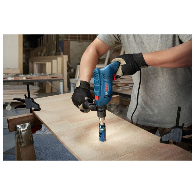 Bosch 06011A0320 GSB 600 Professional Trapano a Percussione 600W Mandrino 13mm 3000 rpm colore Verde