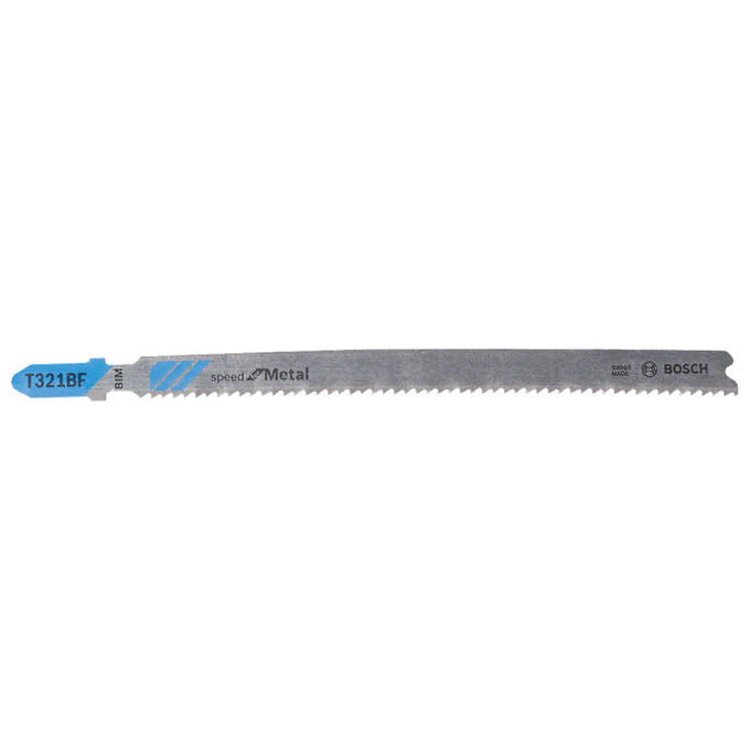 Bosch, 2608636707 Lama per Seghetto Alternativo, Bimetallo, T 321 BF, Speed for Metal - 5 pz