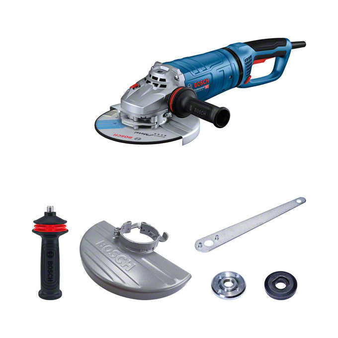 Bosch Professional GWS 27-230 JR, Smerigliatrice angolare, 2700 W, Disco 230mm