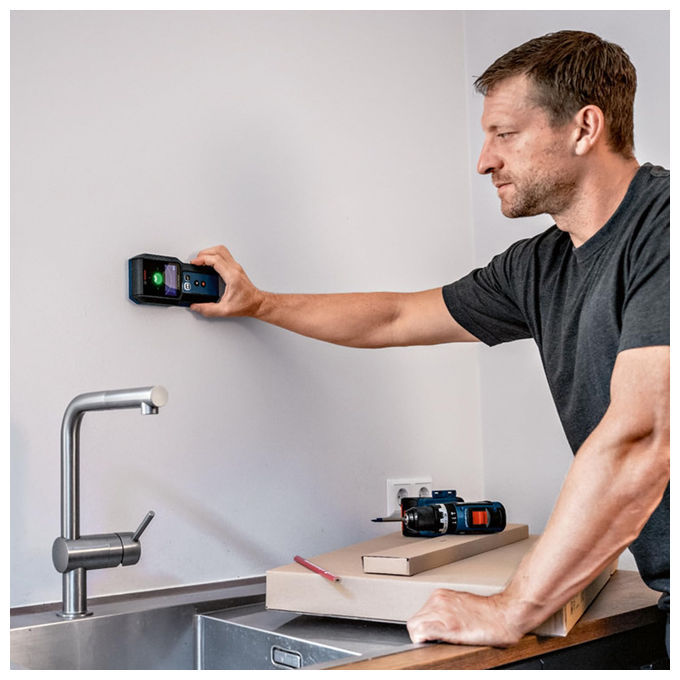 Bosch Professional, Rilevatore Digitale Multi-Scanner GMS 120-27, Profondita' 120mm, IP54