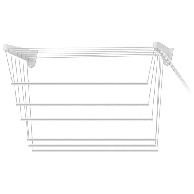 Jumbo, Stendino a Parete-Soffitto Plastificato, 100 cm, Steed100, Acciaio Plastificato