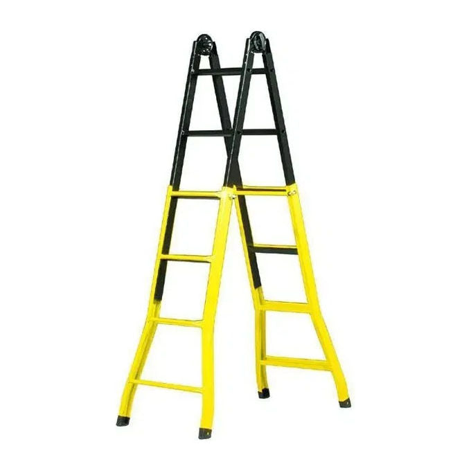 Facal, Scala Telescopica Multifunzione Jolly, Acciaio Verniciato, Uso Domestico e Professionale