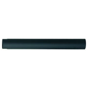 Sweden Millenium, Tubo in Acciaio Nero Opaco, 15x25 cm, Spessore 2 mm