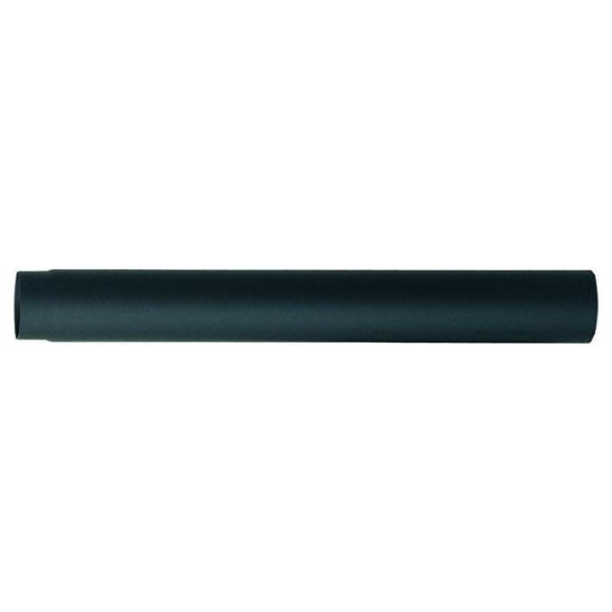 Sweden Millenium, Tubo in Acciaio Nero Opaco, 15x25 cm, Spessore 2 mm