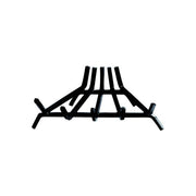 Blinky, Griglia Portalegna Triangolare per Camino, 45x34x16 cm, Acciaio