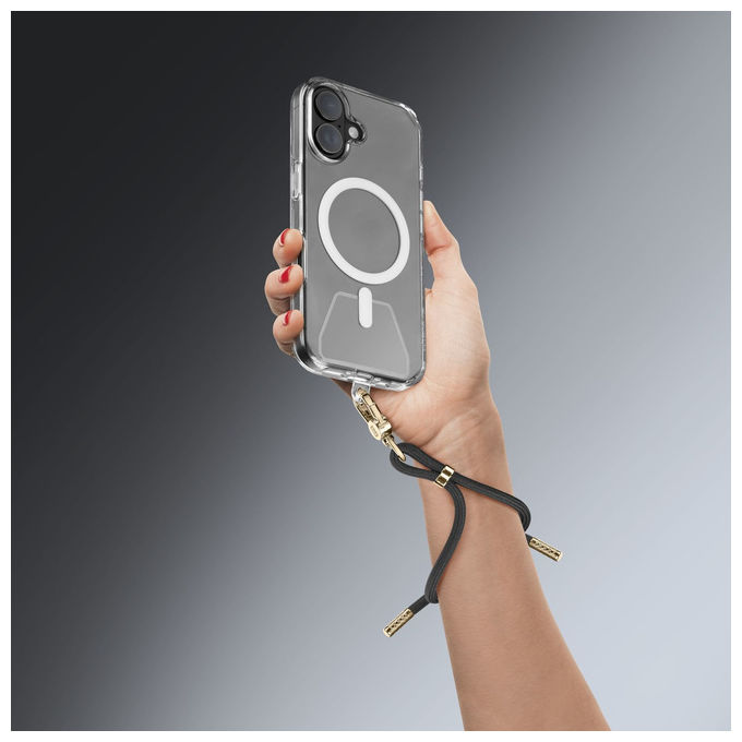 Cellularline, Laccio da Polso Universale, Nero, Compatibile con Smartphone