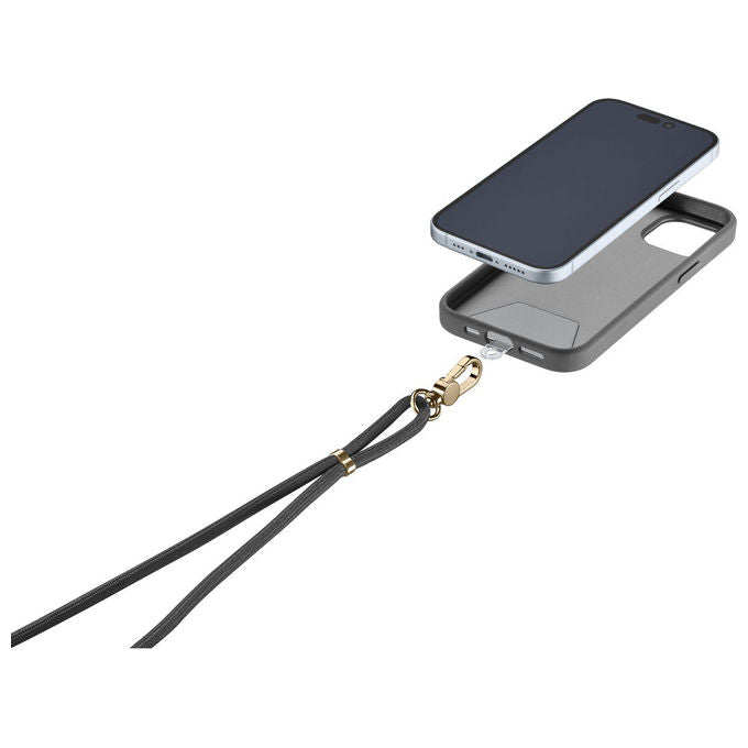 Cellularline, Laccio da Polso Universale, Nero, Compatibile con Smartphone