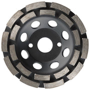 Kwb, Disco Abrasivo Diamantato Aggresso-Flex, 115 mm, 2 File, Per Smerigliatrice Angolare