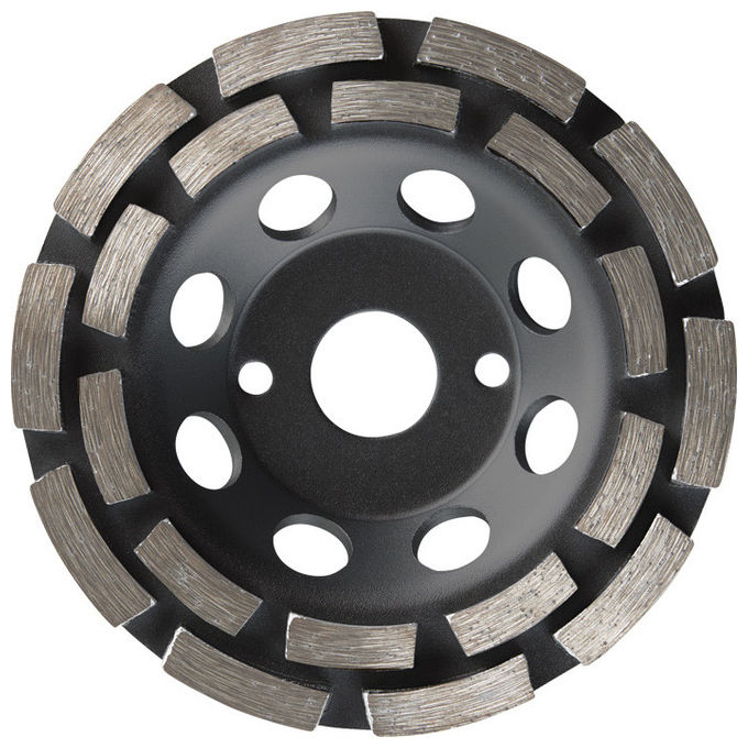 Kwb, Disco Abrasivo Diamantato Aggresso-Flex, 115 mm, 2 File, Per Smerigliatrice Angolare